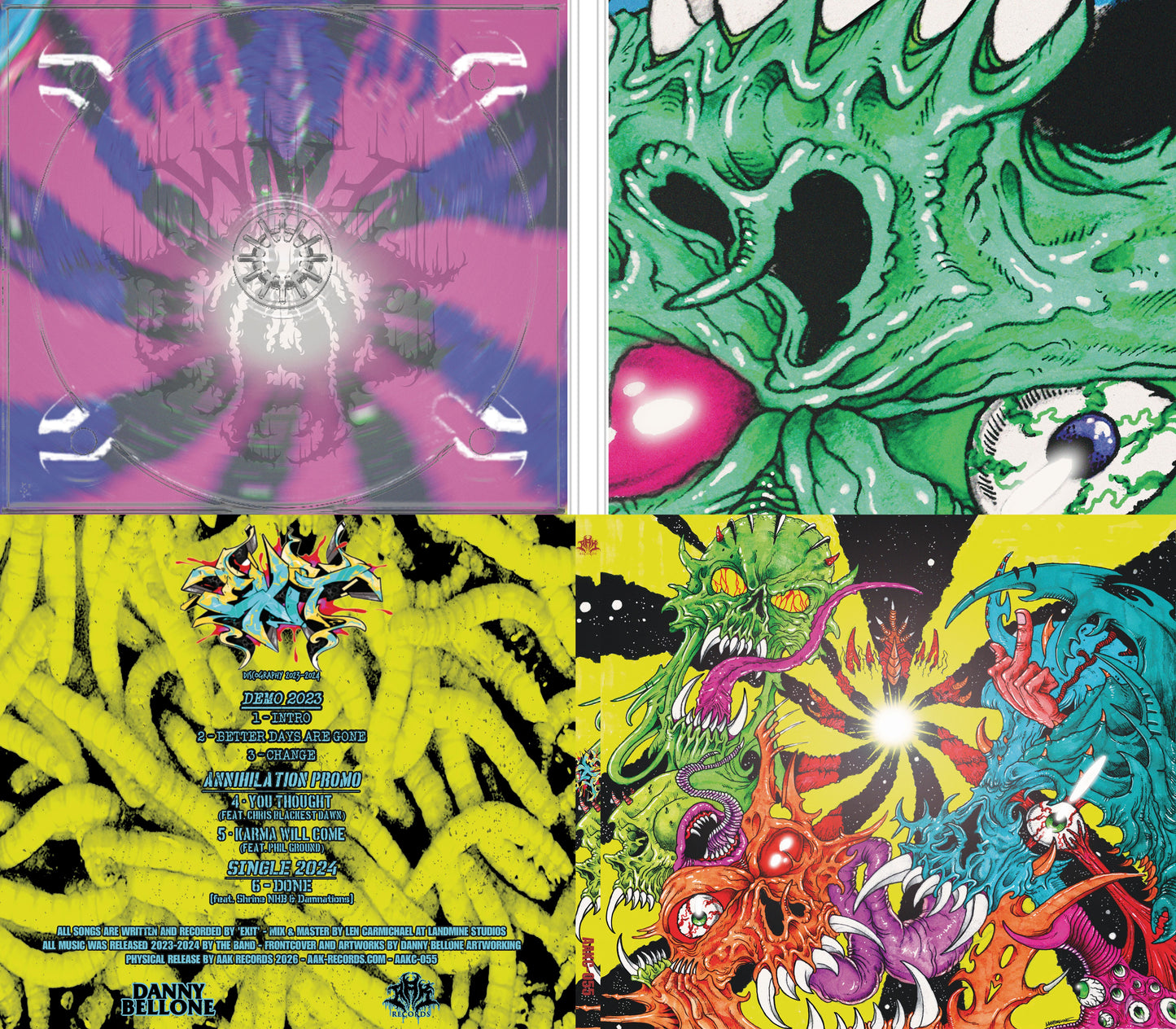 EXIT - "DISCOGRAPHY 2023-2024" CD