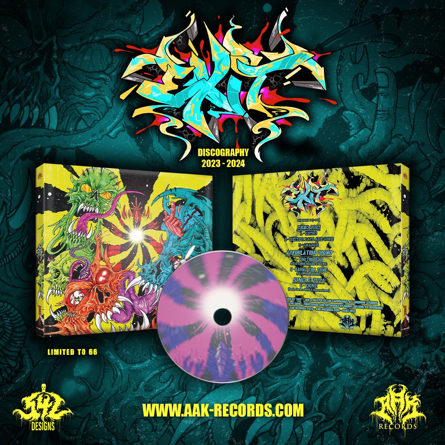 EXIT - "DISCOGRAPHY 2023-2024" CD