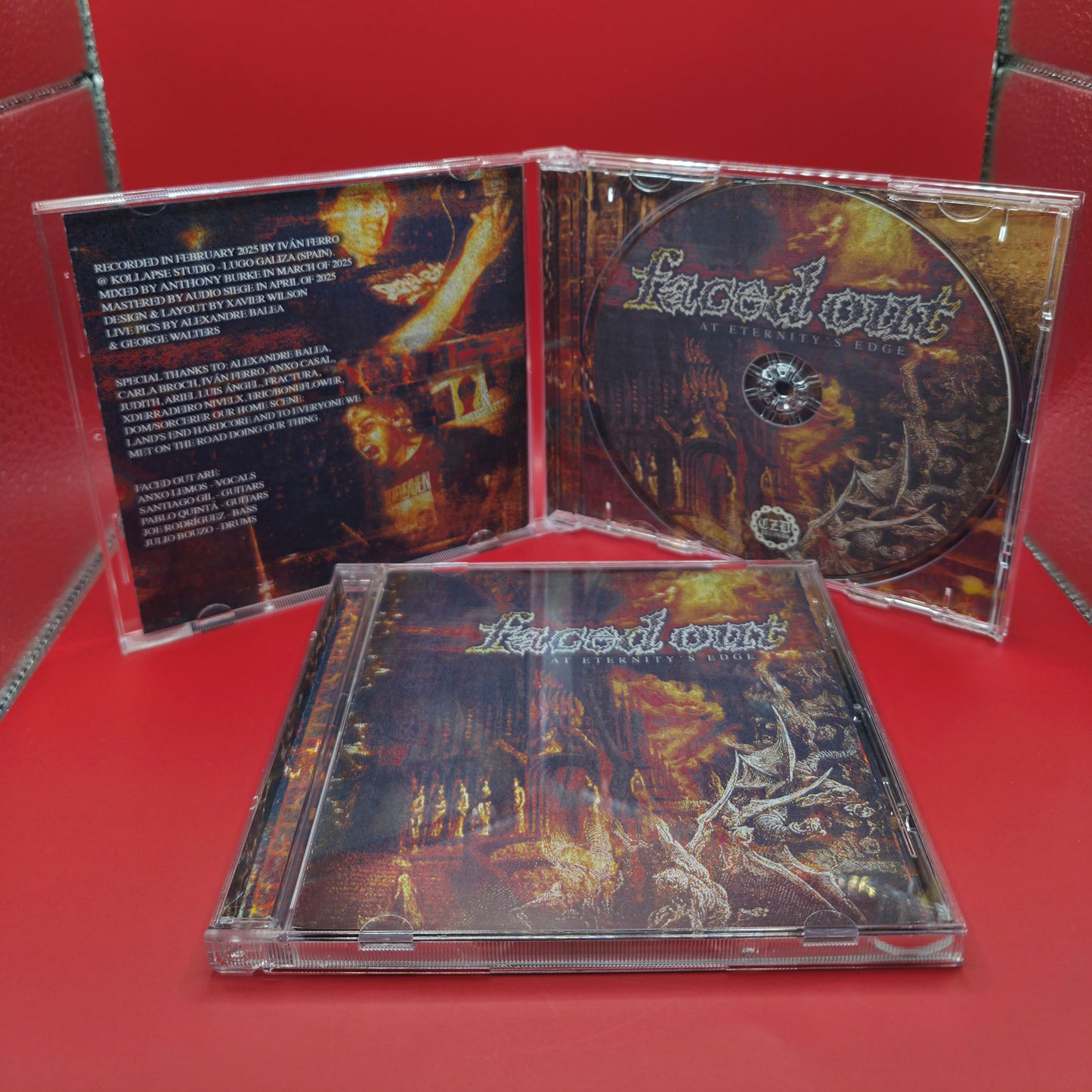 FACED OUT - "AT ETERNITY'S EDGE" CD