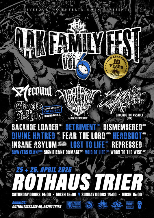 AAK FAMILY FEST VOL. 6 -PRESALE WEEKEND TICKET- [10 YEARS OF AAK] (CHOOSE OPTION) [PREORDER]