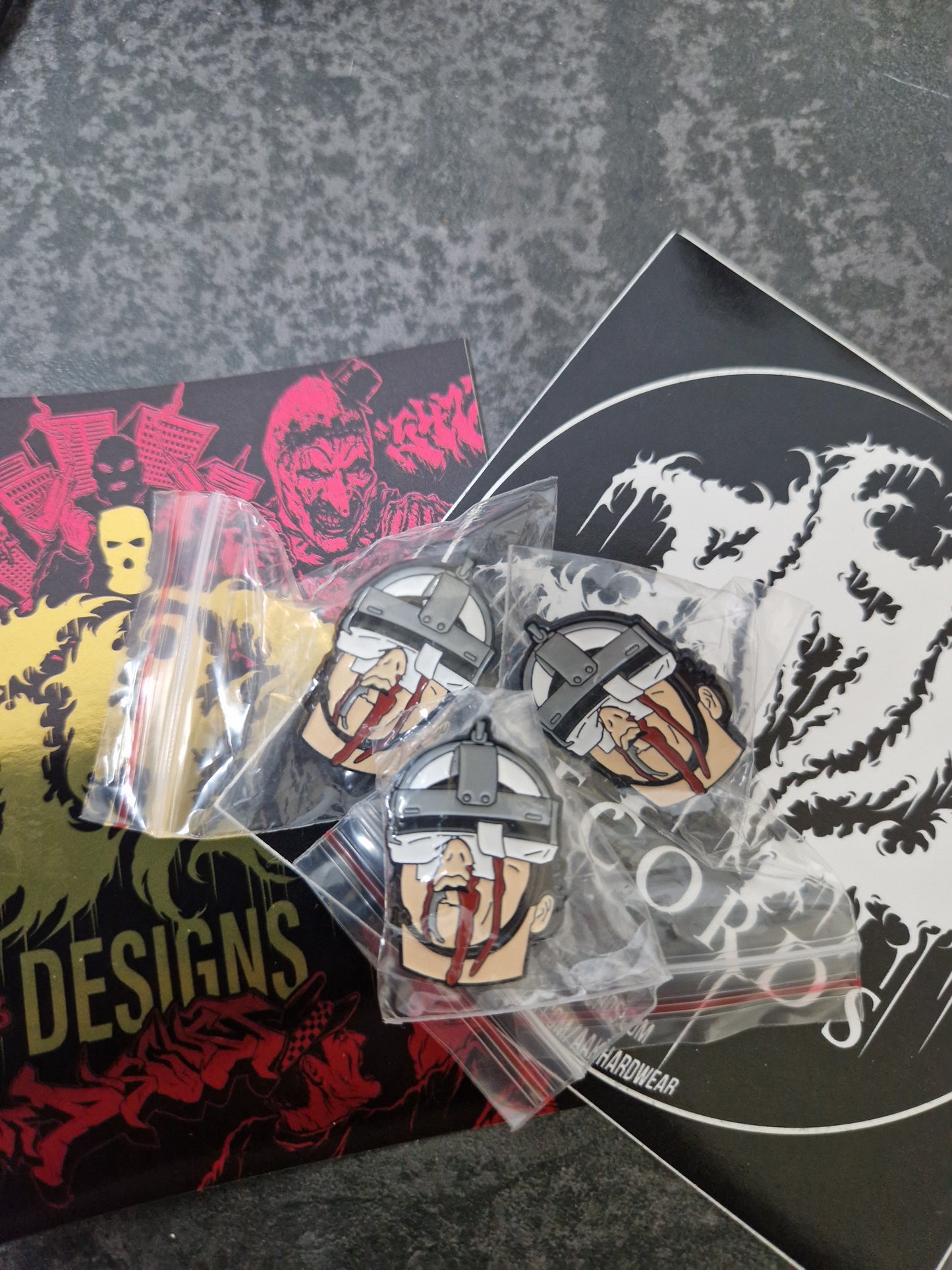 ENAMEL PINS - DIFFERENT BANDS & DESIGNS