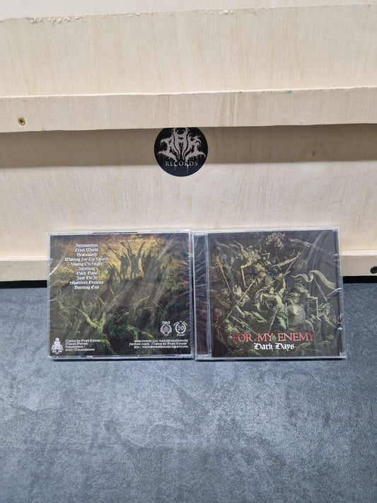 FOR MY ENEMY - "DARK DAYS" CD