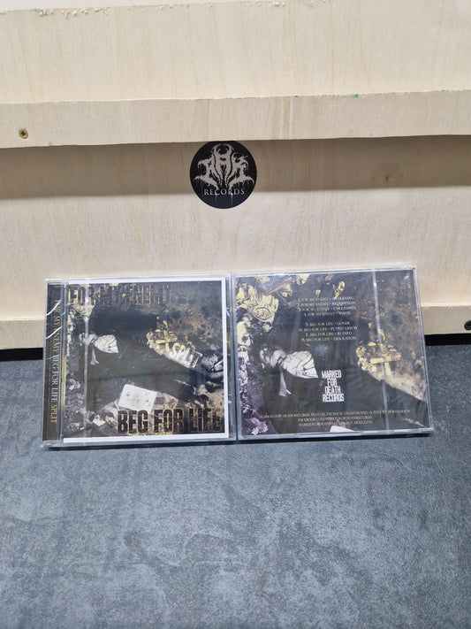 FOR MY ENEMY / BEG FOR LIFE - "S/T" SPLIT-CD