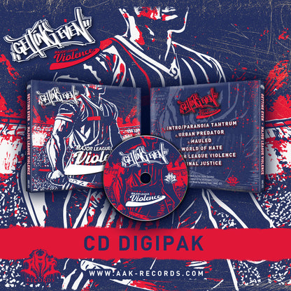 GETTING EVEN - "MAJOR LEAGUE VIOLENCE" CD-EP [BUNDLE]