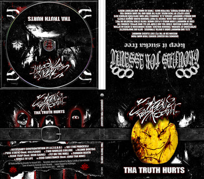 GROUNDS FOR ASSAULT - "THA TRUTH HURTS" [SPECIAL DIY OBI STRIP EDITION] CD + KEYCHAIN + SPECIAL STICKER