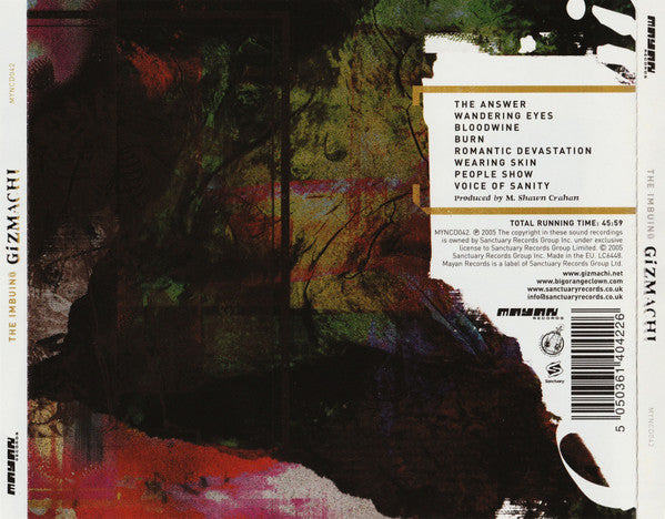 GIZMACHI - 'THE IMBUING' CD