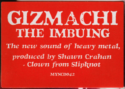GIZMACHI - 'THE IMBUING' CD