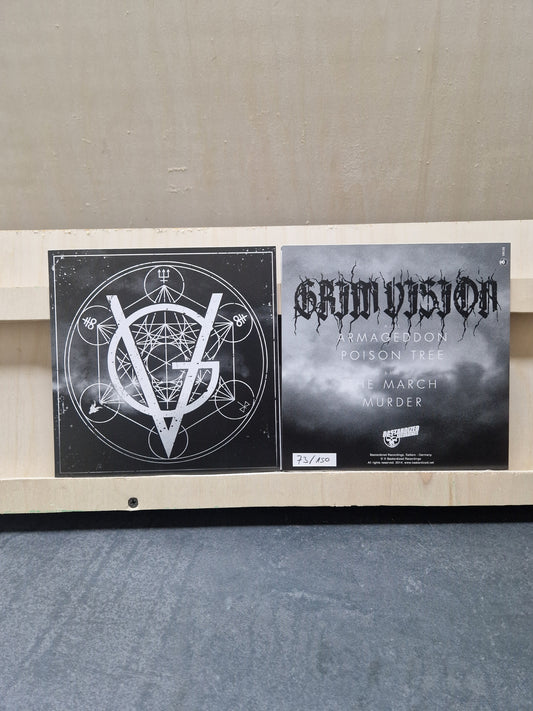 GRIM VISION – "WITH THOSE WHO FAVOR FIRE" [7" VINYL/BLACK]