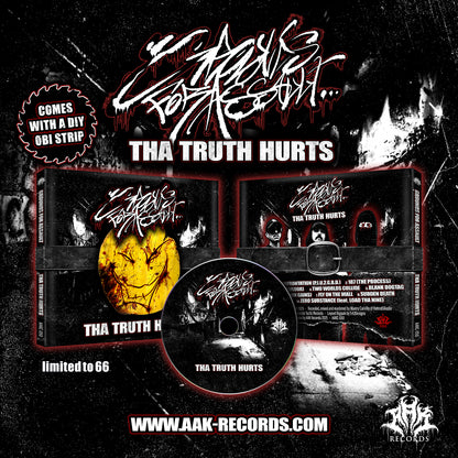 GROUNDS FOR ASSAULT - "THA TRUTH HURTS" [SPECIAL DIY OBI STRIP EDITION] CD + KEYCHAIN + SPECIAL STICKER