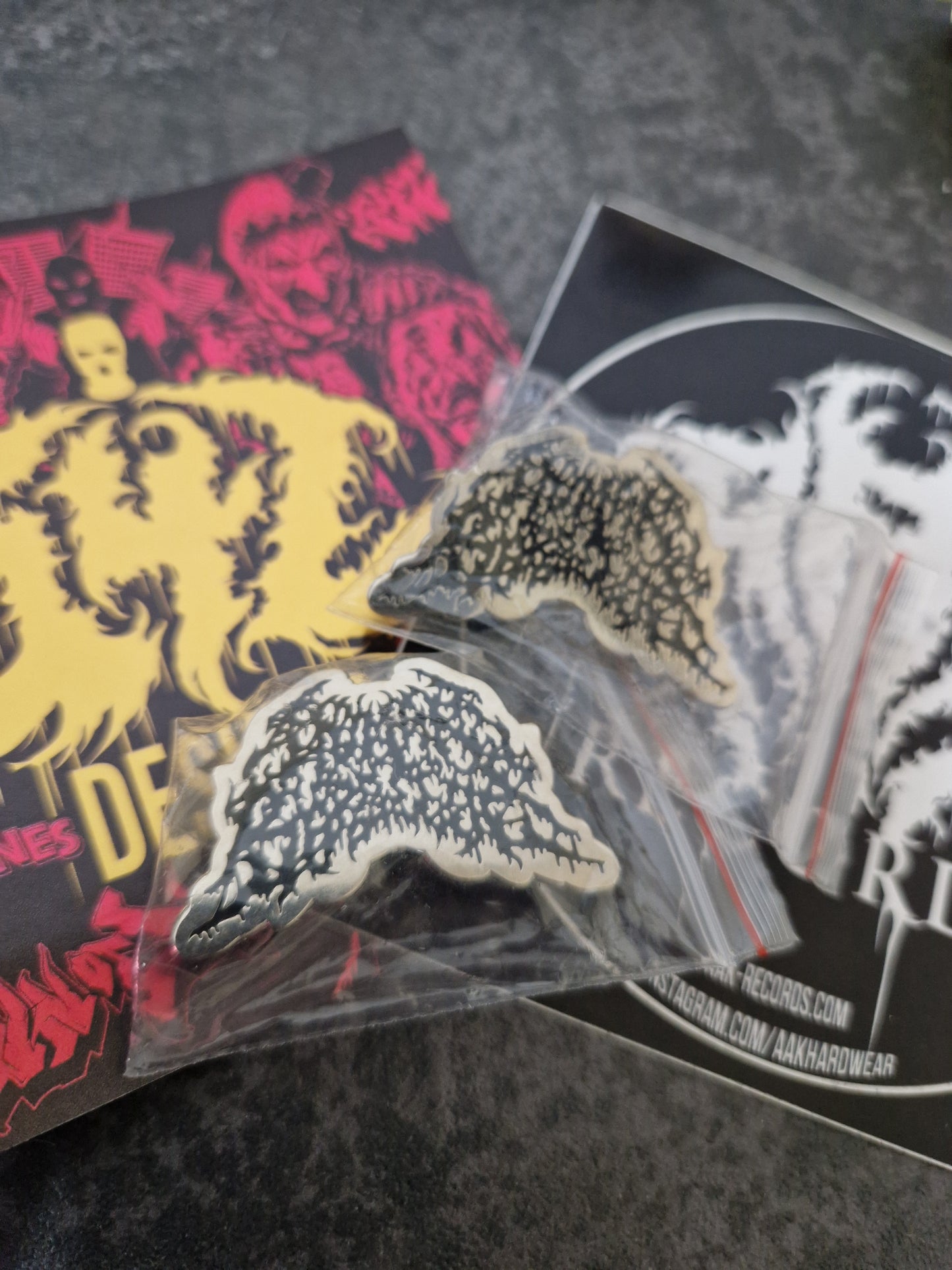 ENAMEL PINS - DIFFERENT BANDS & DESIGNS