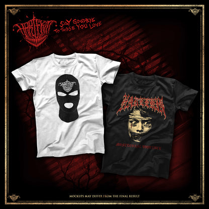 HARLEKIN - 'SAY GOODBYE TO THOSE YOU LOVE' SHIRT EDITIONS