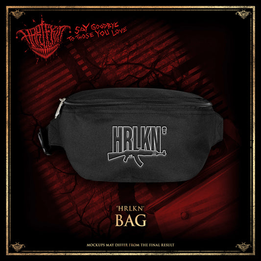 HARLEKIN EMBROIDERED 'HRLKN AK' PUSHER BAG
