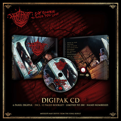 HARLEKIN - 'SAY GOODBYE TO THOSE YOU LOVE' 6-PANEL DIGIPAK CD [TWO VERSIONS]