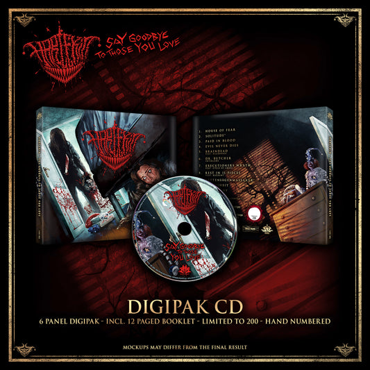 HARLEKIN - 'SAY GOODBYE TO THOSE YOU LOVE' 6-PANEL DIGIPAK CD [TWO VERSIONS]