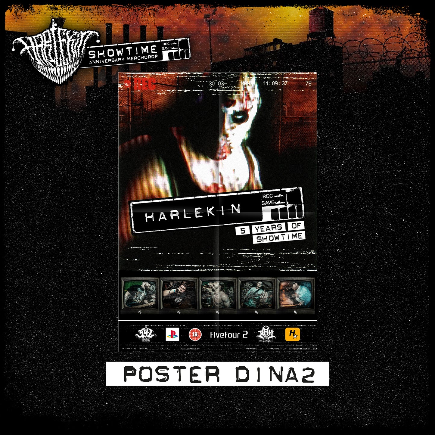 DIFFERENT POSTER ARTWORKS - SIZES A3 - A1