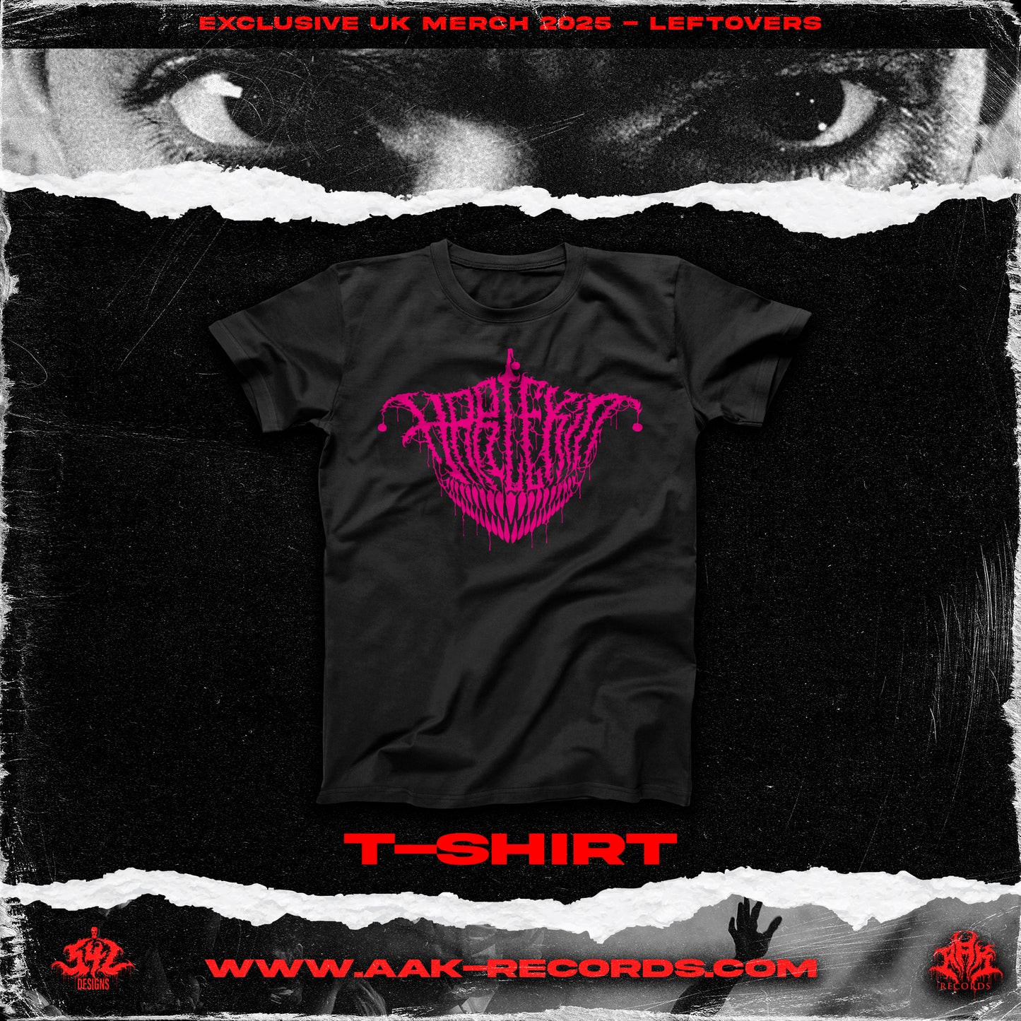 HARLEKIN 'PINK LOGO' SHIRT BLACK