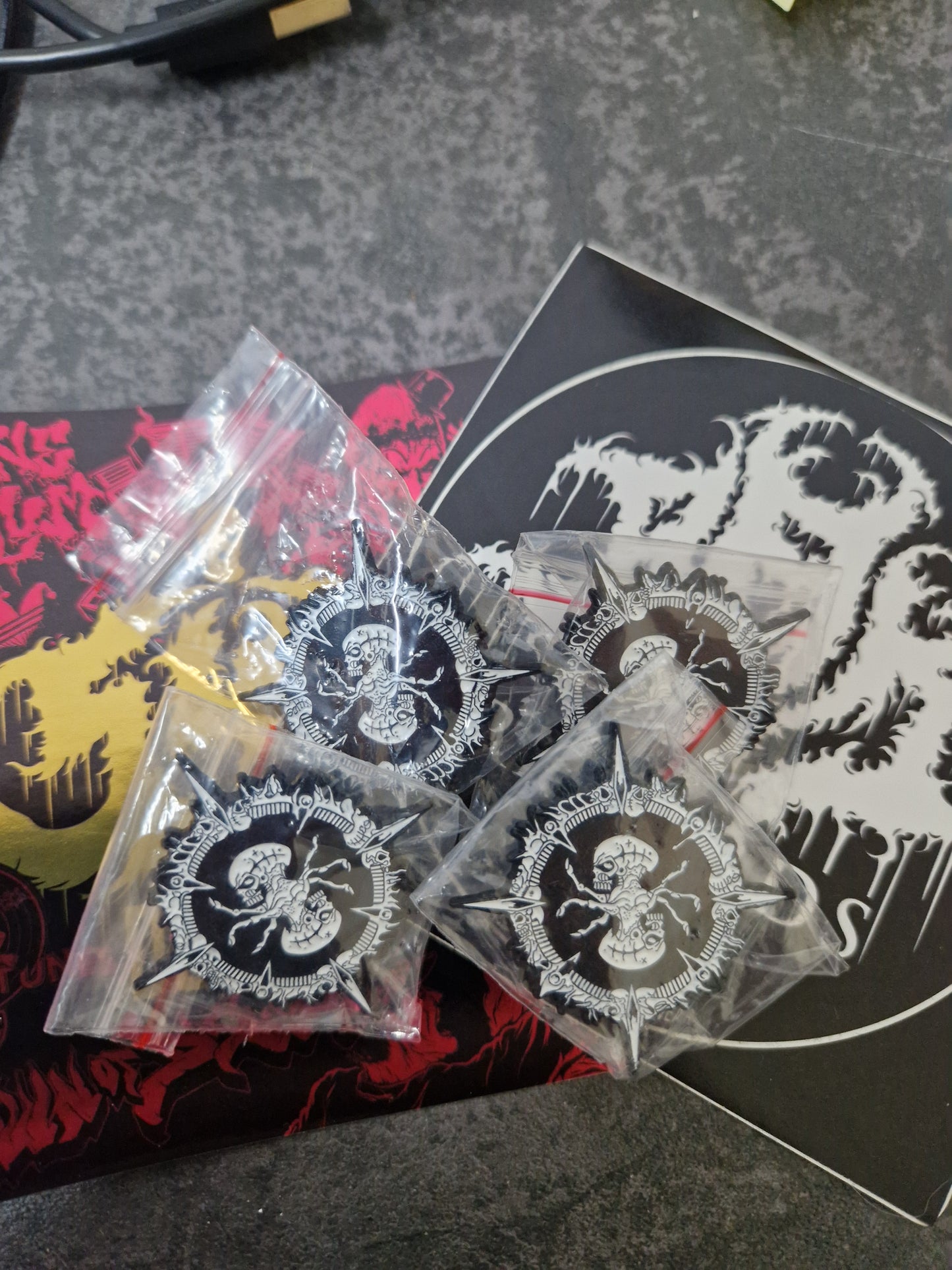 ENAMEL PINS - DIFFERENT BANDS & DESIGNS