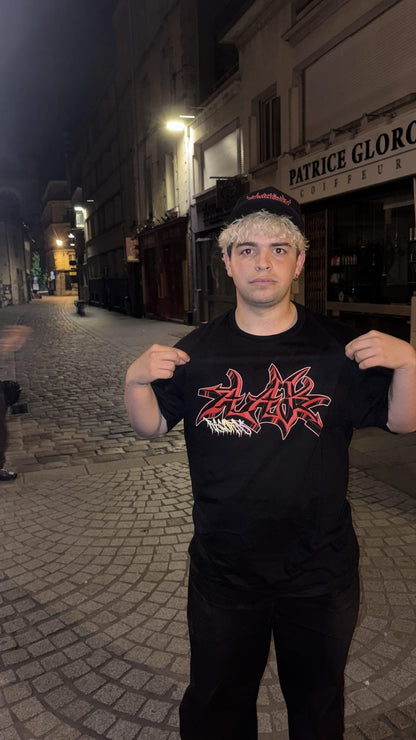 AAK RECORDS "ASHsCRiBBz" LOGO SHIRT