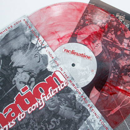 INCLINATION - 'WHEN FEAR TURNS TO CONFIDENCE' [12" VINYL-BLOODSHOT MARBLE]