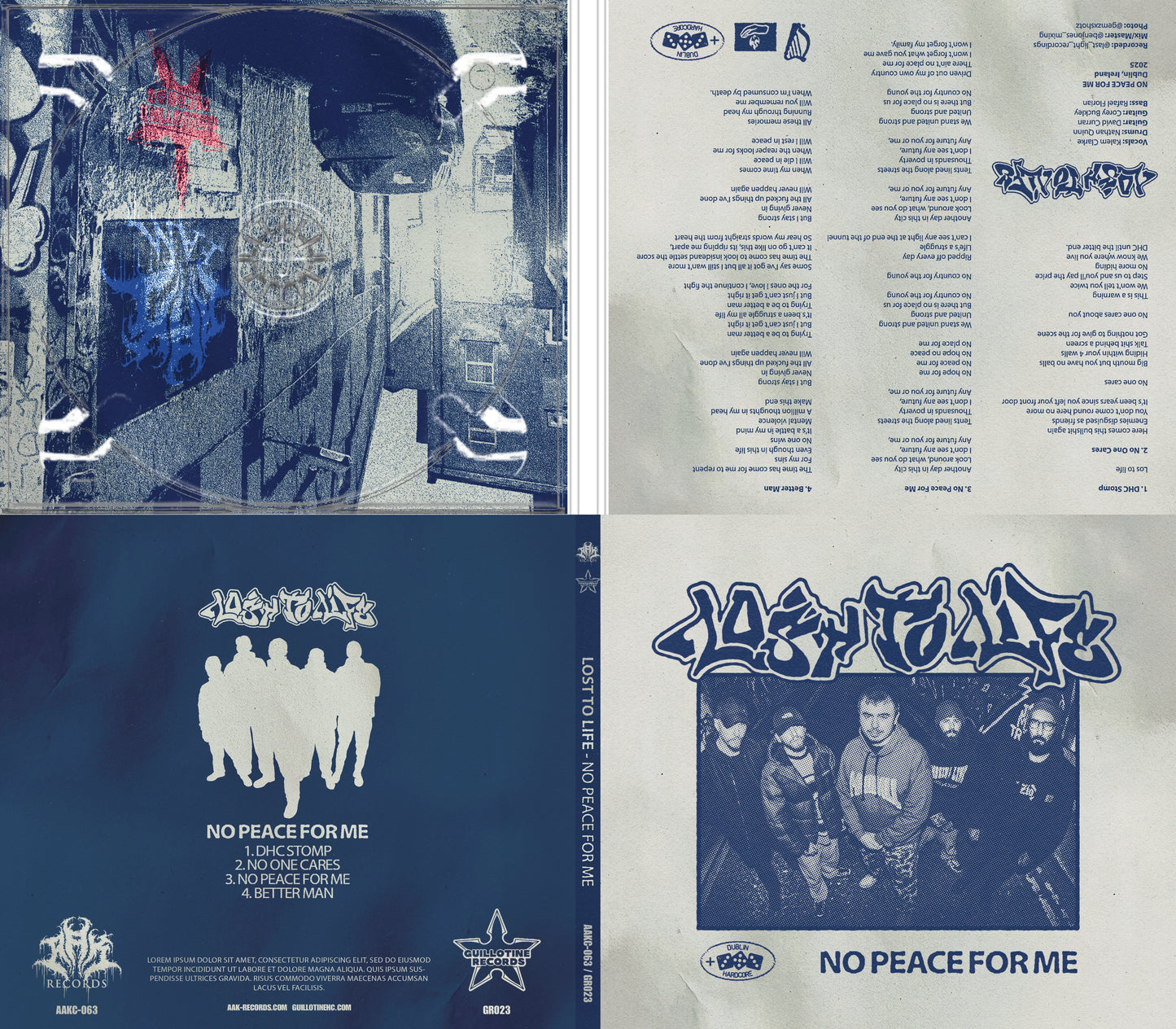 LOST TO LIFE - "NO PEACE FOR ME" CD-EP