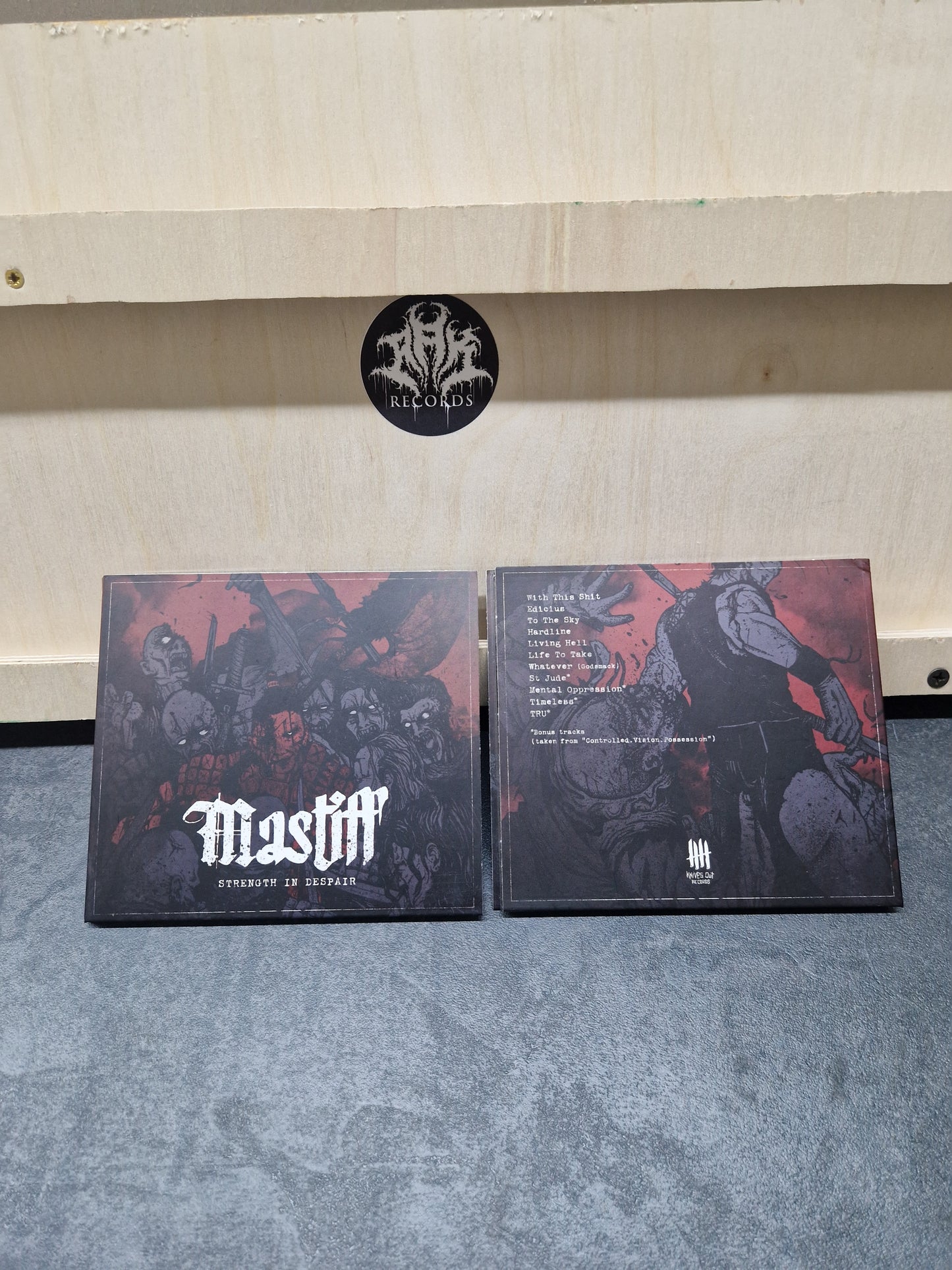 BUTCHER / CREATED HATE / BALBOA / FORCE OF MY BROTHERS - "BEATDOWN HEAVYWEIGHTS MMIX" SPLIT CD