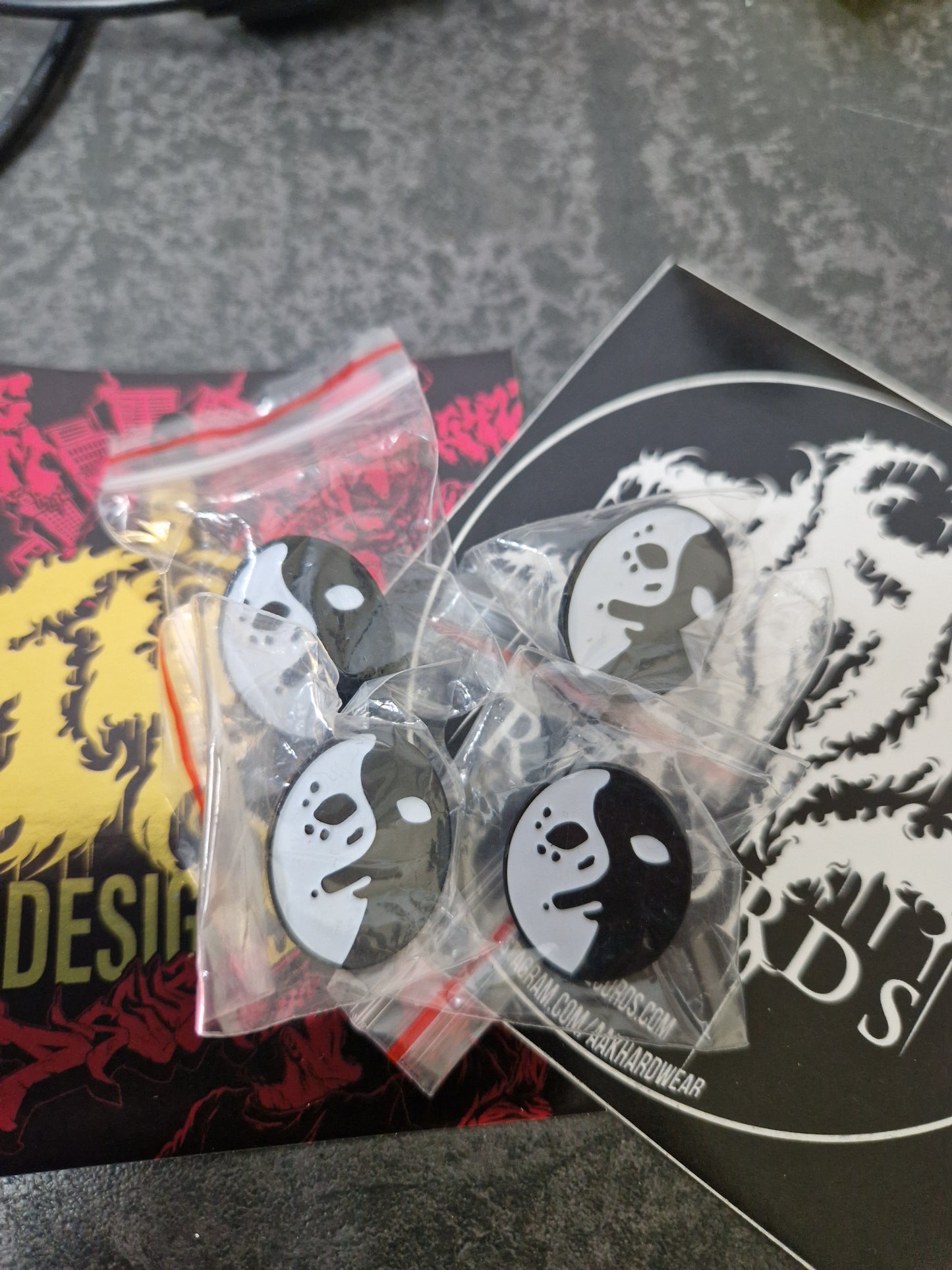 ENAMEL PINS - DIFFERENT BANDS & DESIGNS