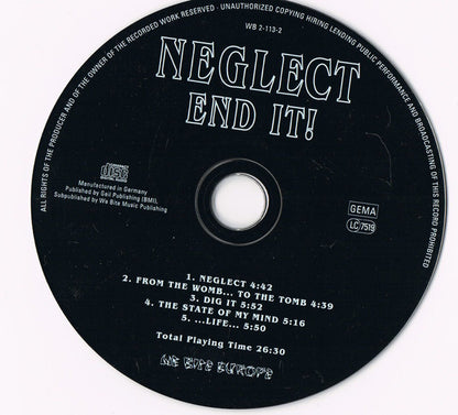 NEGLECT – END IT! CD-EP