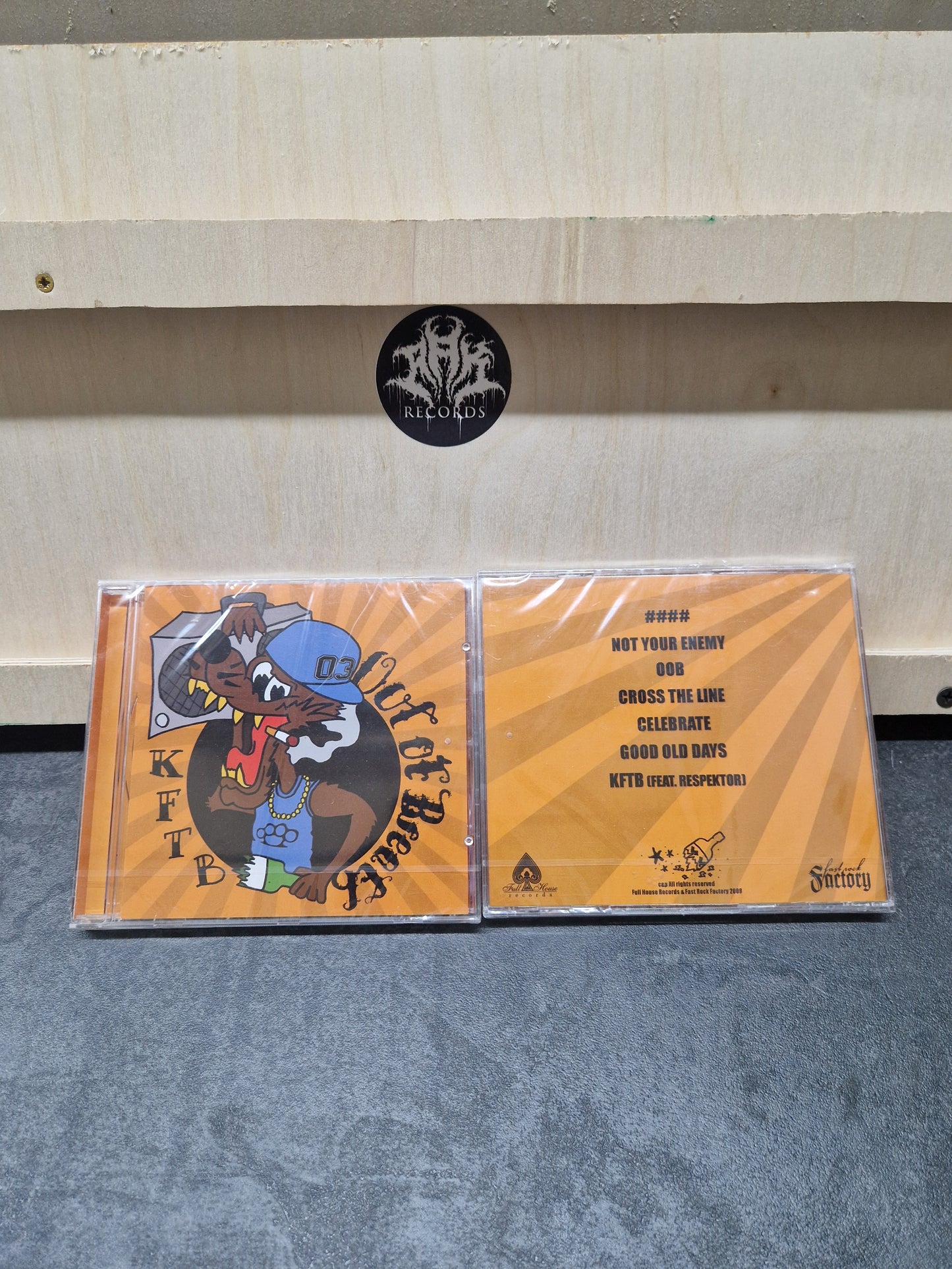 OUT OF BREATH - "KFTB" CD-EP