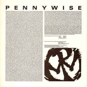PENNYWISE - "PENNWISE" [12" VINYL/BLACK] [USED]