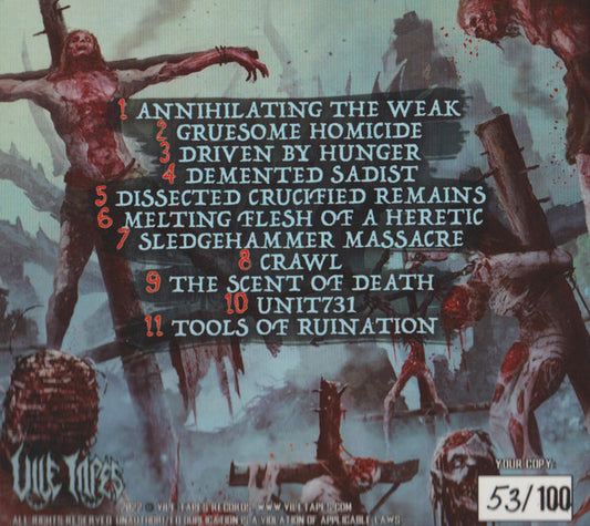 PUTRIFIED J - "ANNIHILATING THE WEAK" [DELUXE EDITION] CD