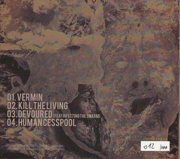 PUTRIFIED J - "KILL THE LIVING" CD-EP