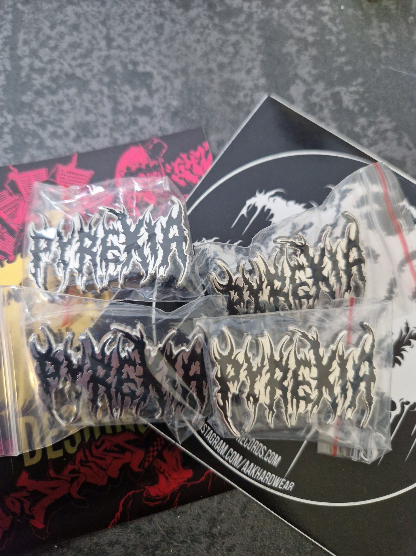 ENAMEL PINS - DIFFERENT BANDS & DESIGNS