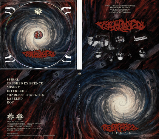 REPRESSED - "SPIRAL" CD