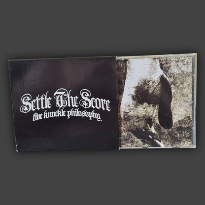 SETTLE THE SCORE – FIVE KNUCKLE PHILOSOPHY CD [LIMITED EDITION WITH SLIPCASE]