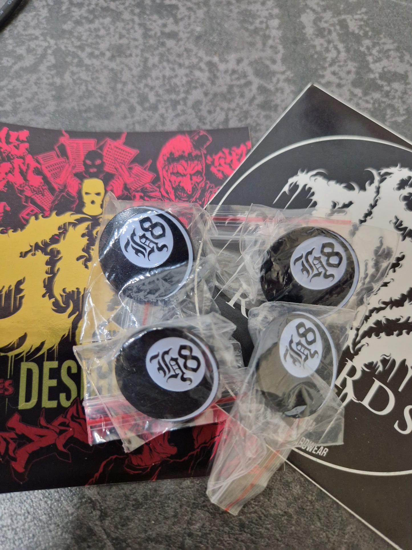 ENAMEL PINS - DIFFERENT BANDS & DESIGNS