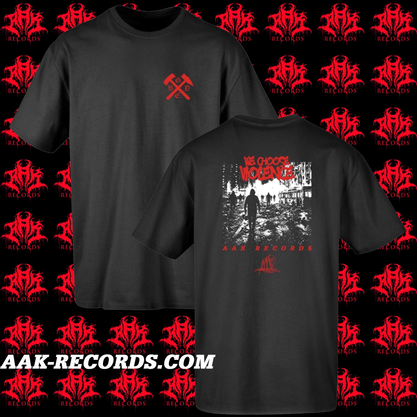 GETTING EVEN 'WE CHOOSE VIOLENCE' SHIRT