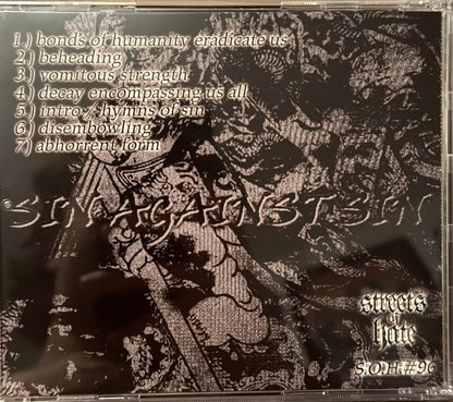 SIN AGAINST SIN - 'DEMOS' CD / TAPE / VINYL