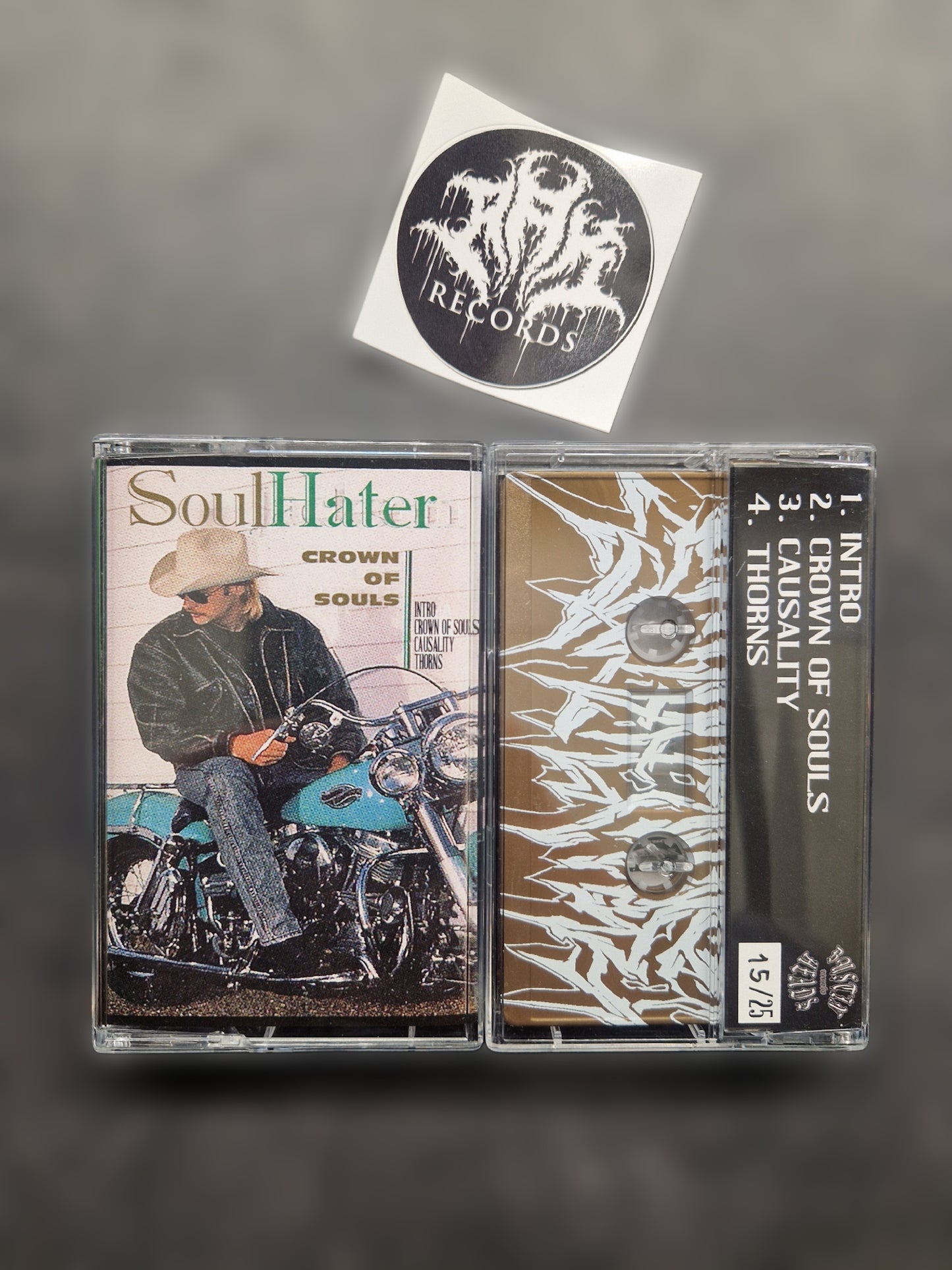 SOUL HATER - "CROWN OF SOULS" [TAPE]