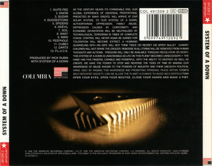 SYSTEM OF A DOWN – 'SYSTEM OF A DOWN' CD