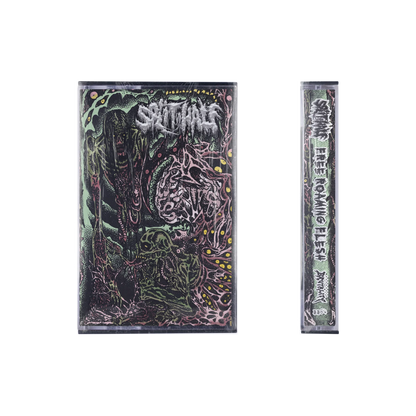 SPLIT IN HALF - "FREE ROAMING FLESH" [TAPE] [US IMPORT]
