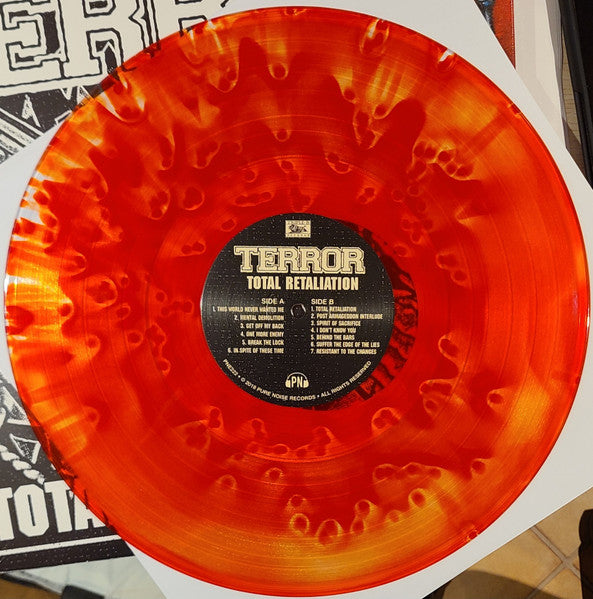 TERROR - 'TOTAL RETALIATION' & 'PAIN INTO POWER' 12" VINYL