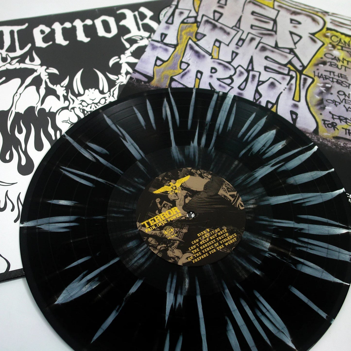 TERROR - 'TOTAL RETALIATION' & 'PAIN INTO POWER' 12" VINYL