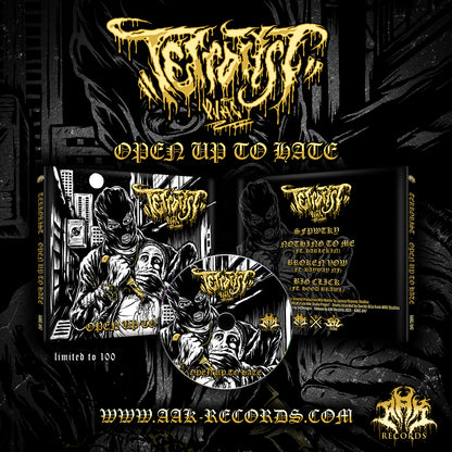 TERRORIST - "OPEN UP TO HATE" CD-EP