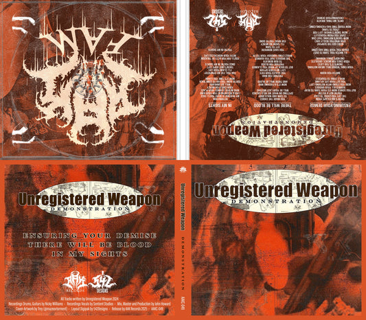UNREGISTERED WEAPON - "DEMONSTRATION 2024" CD-EP