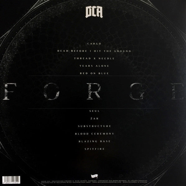 DCA "FORGE" 12" [VINYL] - WHITE/RED MARBLE