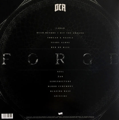 DCA "FORGE" 12" [VINYL] - WHITE/RED MARBLE