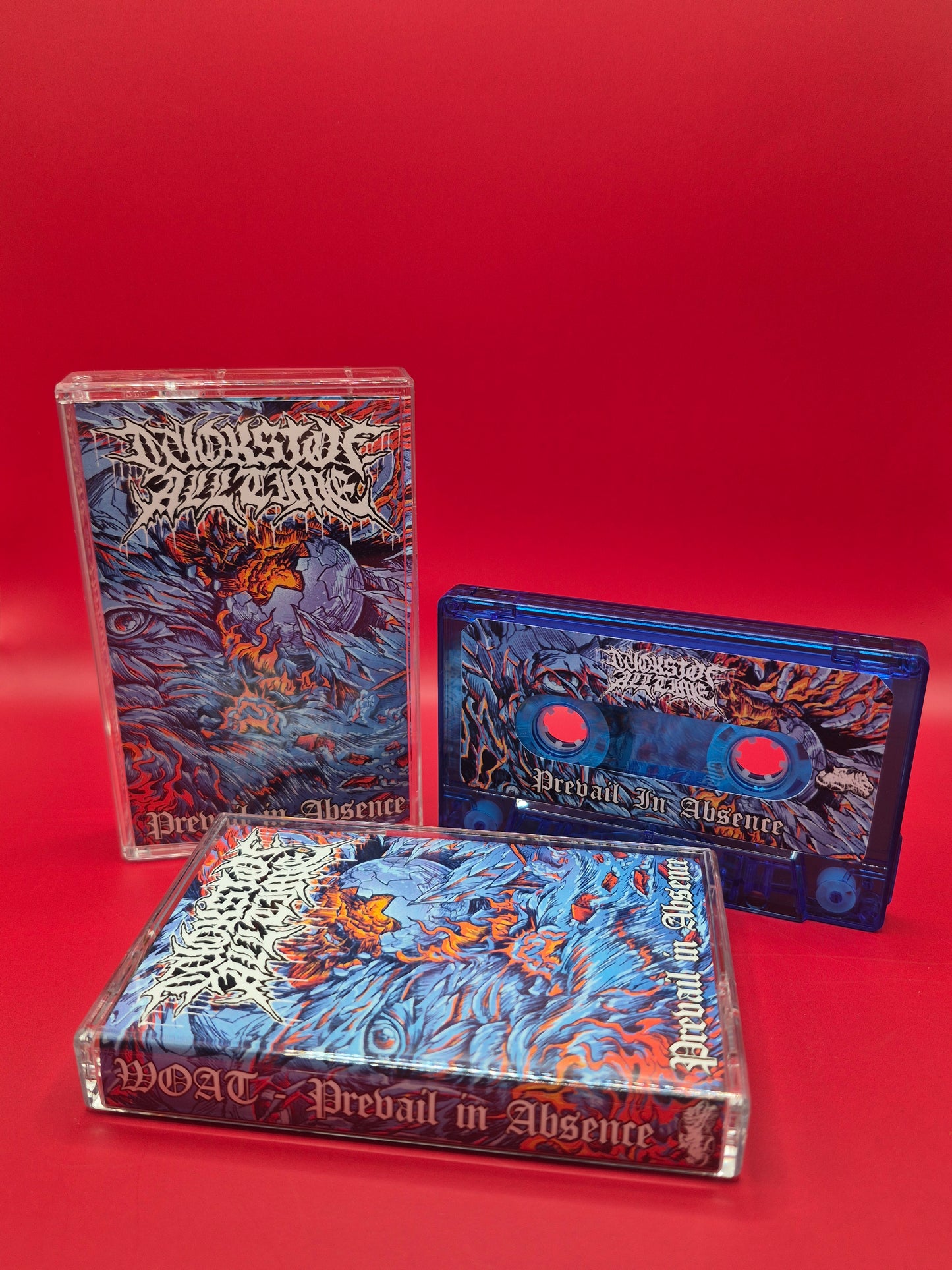 WOAT - "PREVAIL IN ABSCENCE" [TAPE] [3 COLOR VERSIONS]