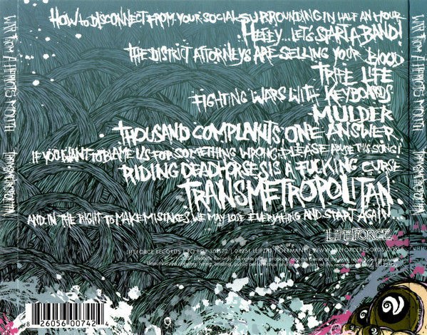 WAR FROM A HARLOTS MOUTH - 'TRANSMETROPOLITAN' CD