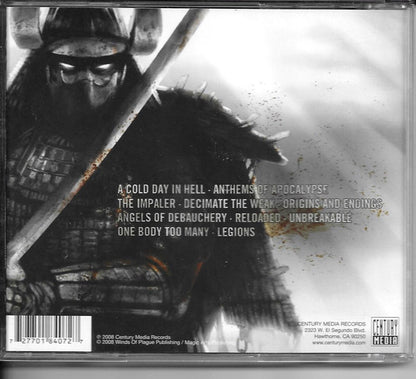 WINDS OF PLAGUE - 'DECIMATE THE WEAK' CD