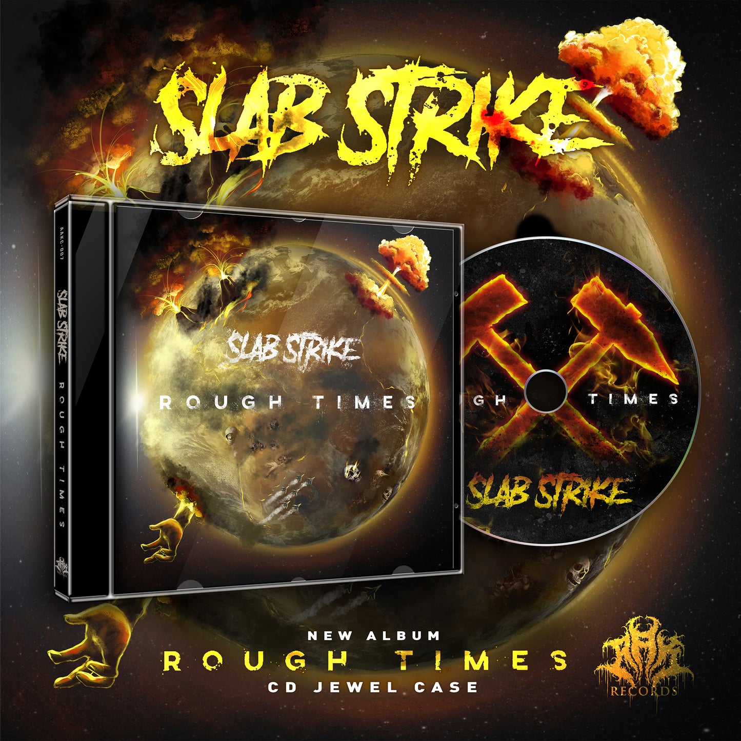 SLAB STRIKE "ROUGH TIMES" CD